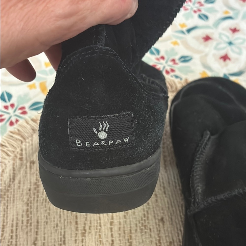 BearPaw Black Winter Boots - Picture 3 of 6